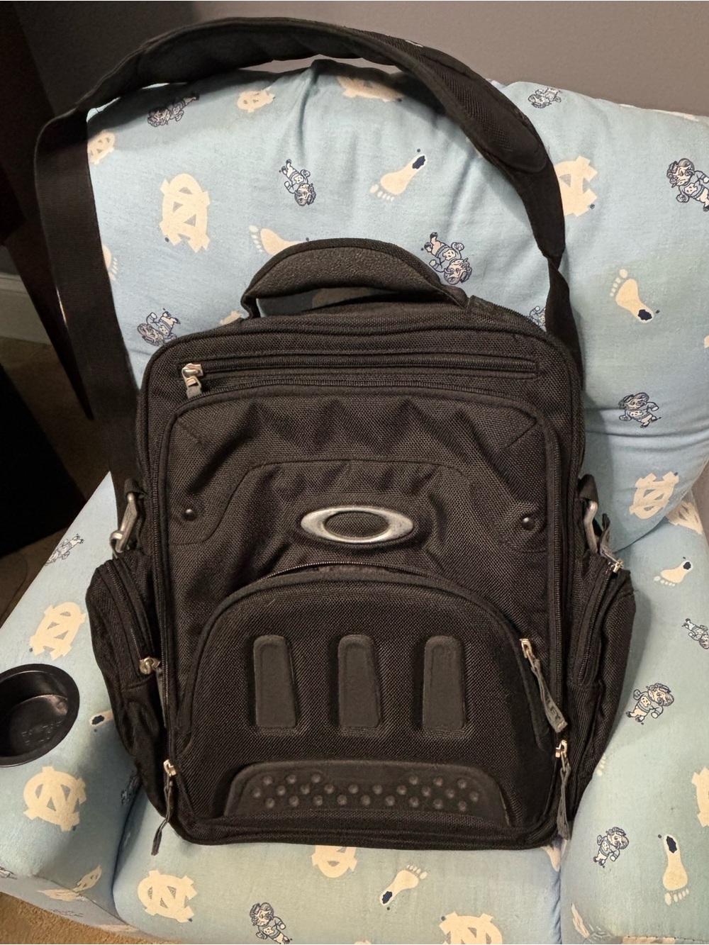 Oakley Black Padded Laptop Backpack with Shoulder Strap